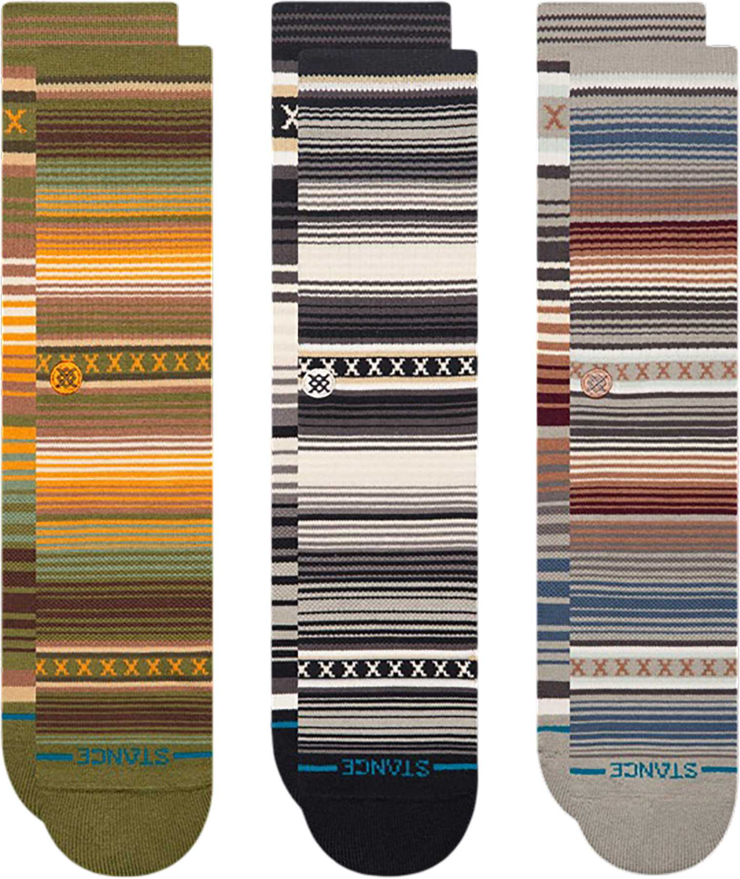 Product image for Curren 3 Pack Crew Socks - Unisex