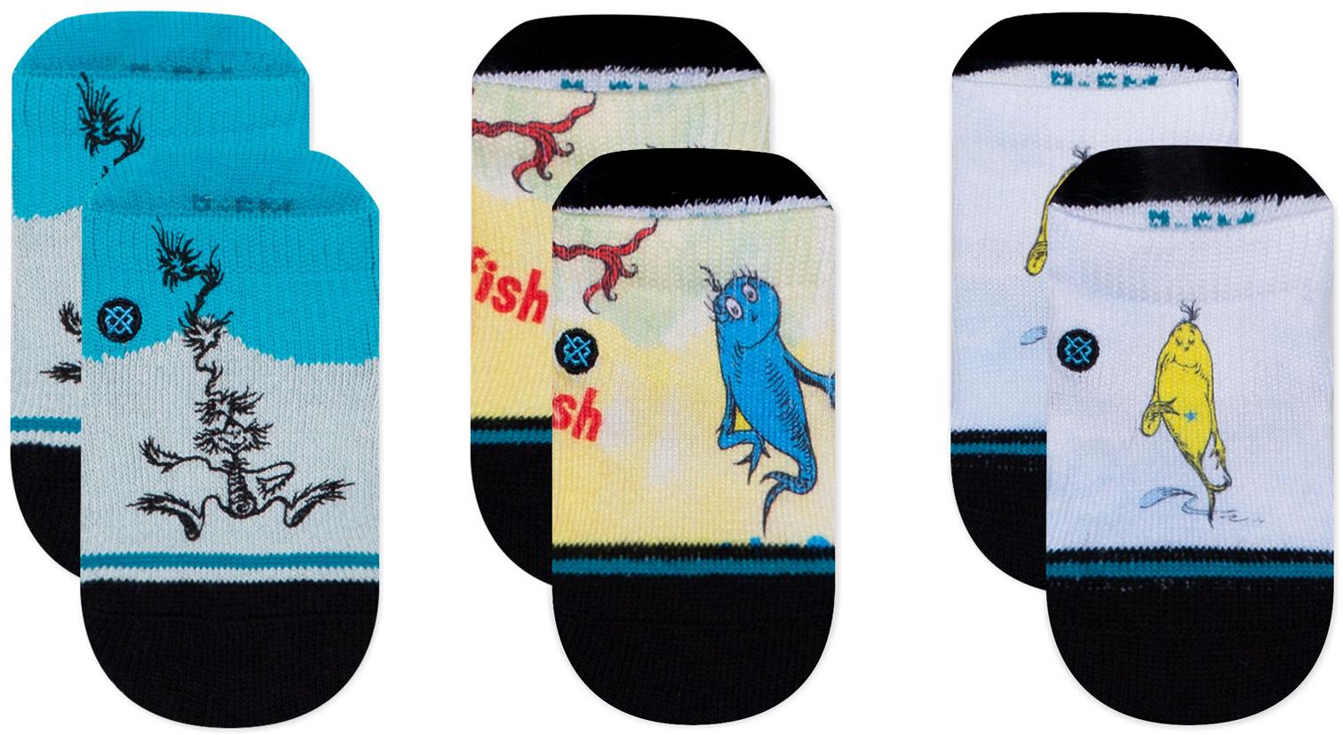 Numéro de l'image de la galerie de produits 1 pour le produit Lot de 3 Bas Dr. Seuss - Tout petit enfant