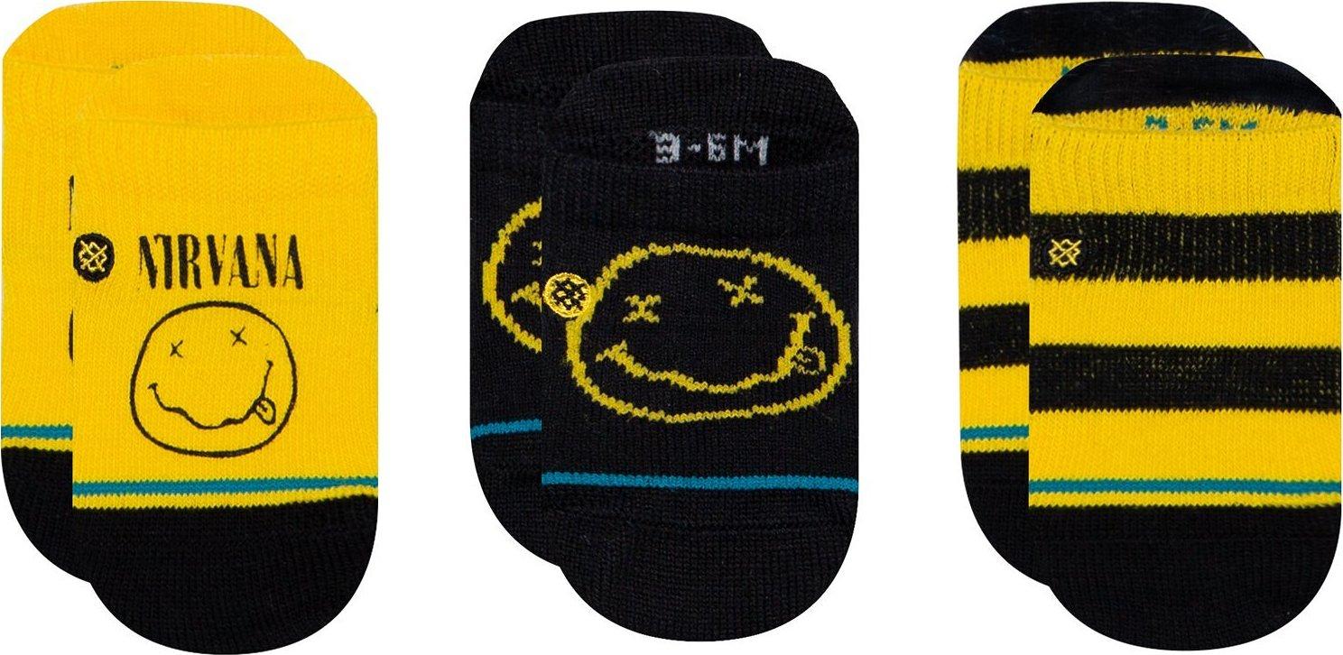 Product gallery image number 1 for product Nirvana Nevermind 3 Pack Socks - Infant