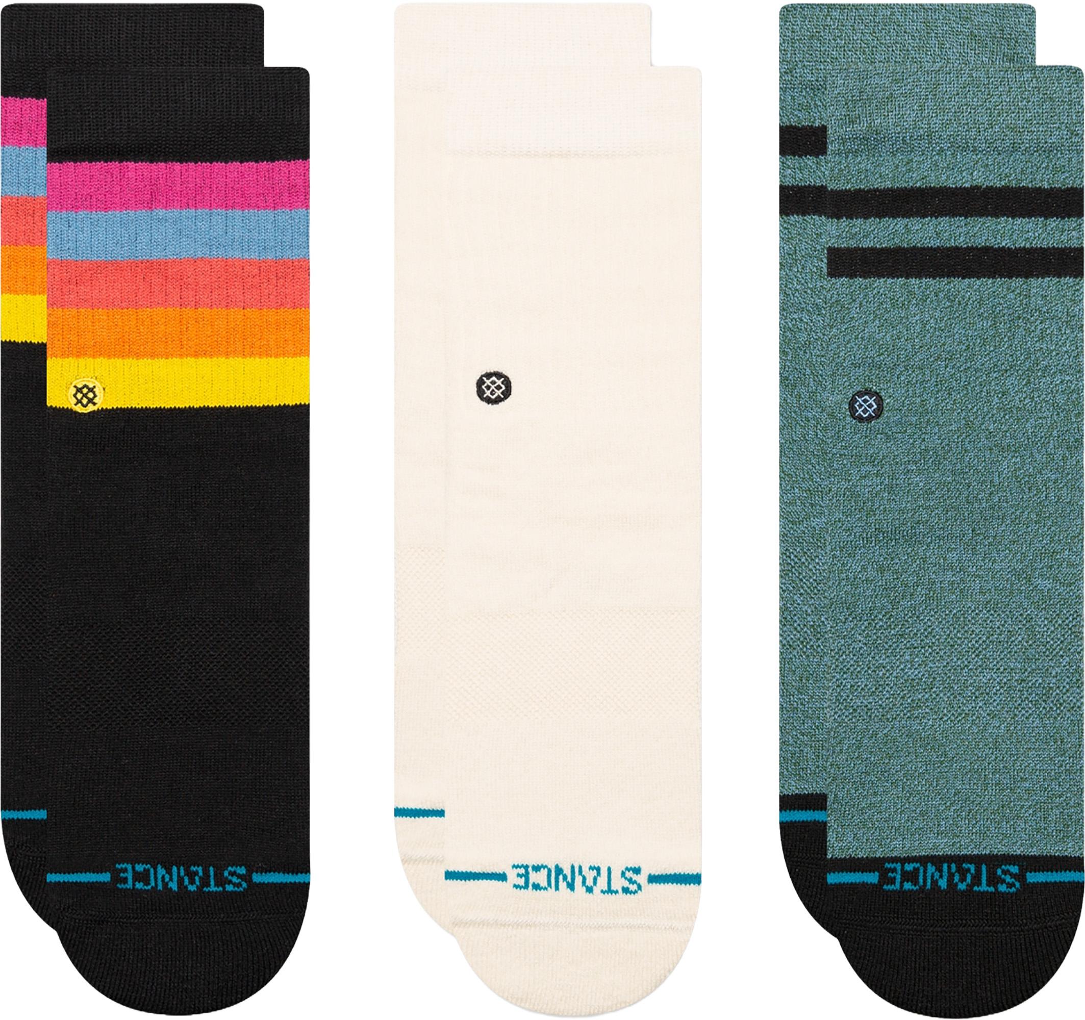 Product gallery image number 1 for product Maliboo Crew Socks - 3 Pack - Youth