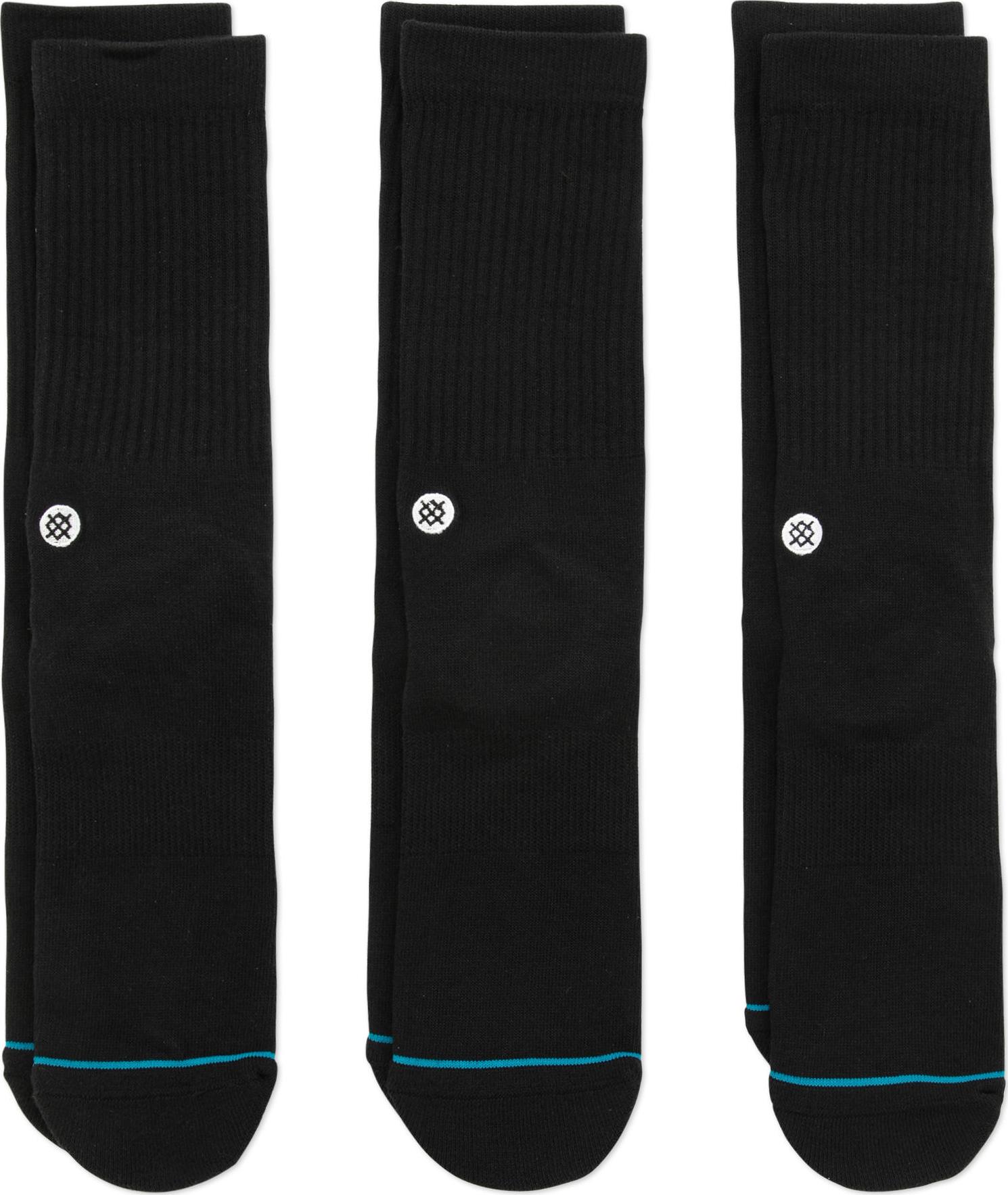 Product gallery image number 1 for product Icon 3 Pack Socks - Men's