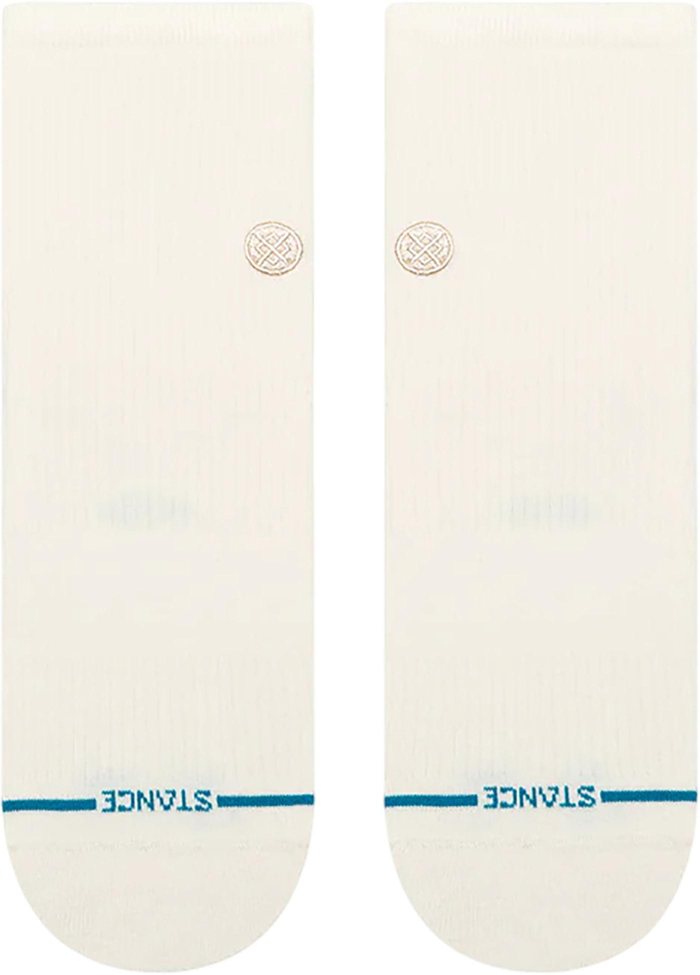 Product gallery image number 2 for product Fine Rib Quarter Socks - Women's