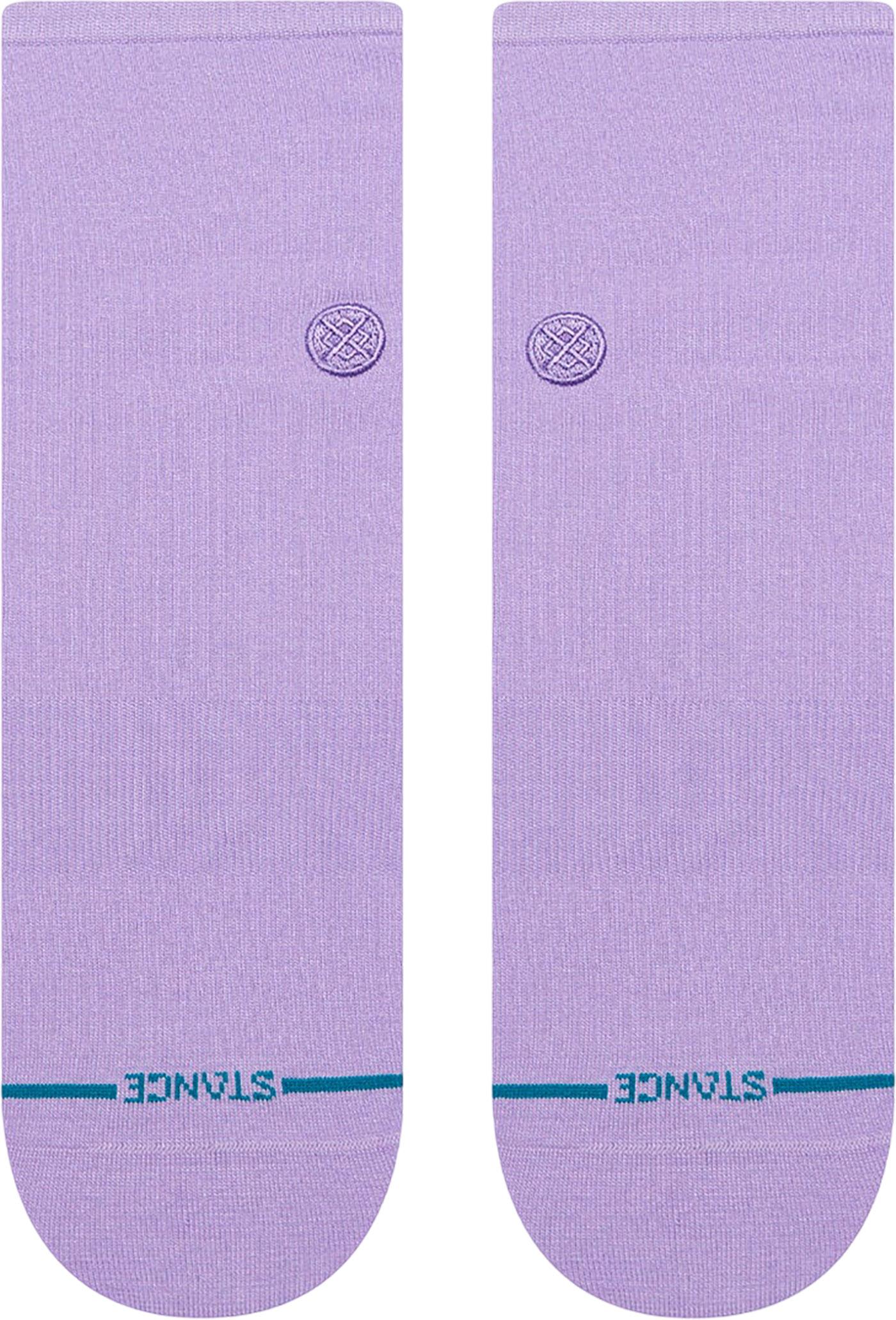Product gallery image number 4 for product Fine Rib Quarter Socks - Women's