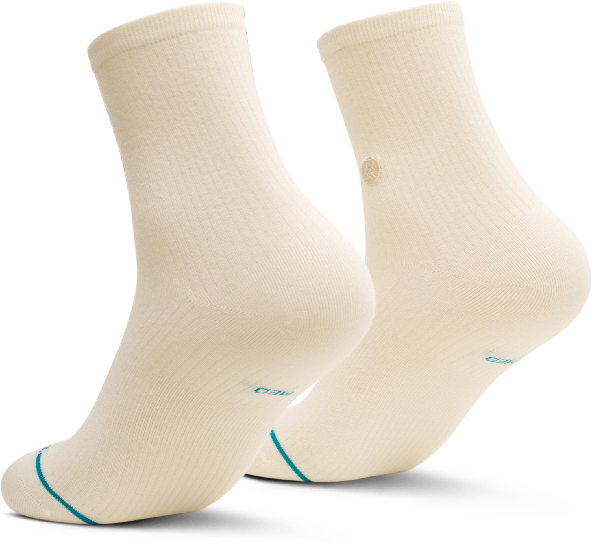 Product gallery image number 4 for product Fine Rib Quarter Socks - Women's