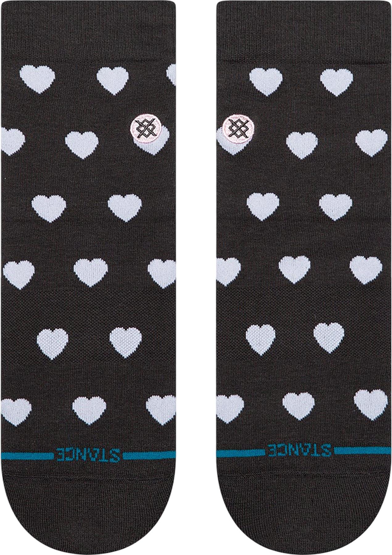 Product gallery image number 3 for product Hearts Lowrider Socks - Women's