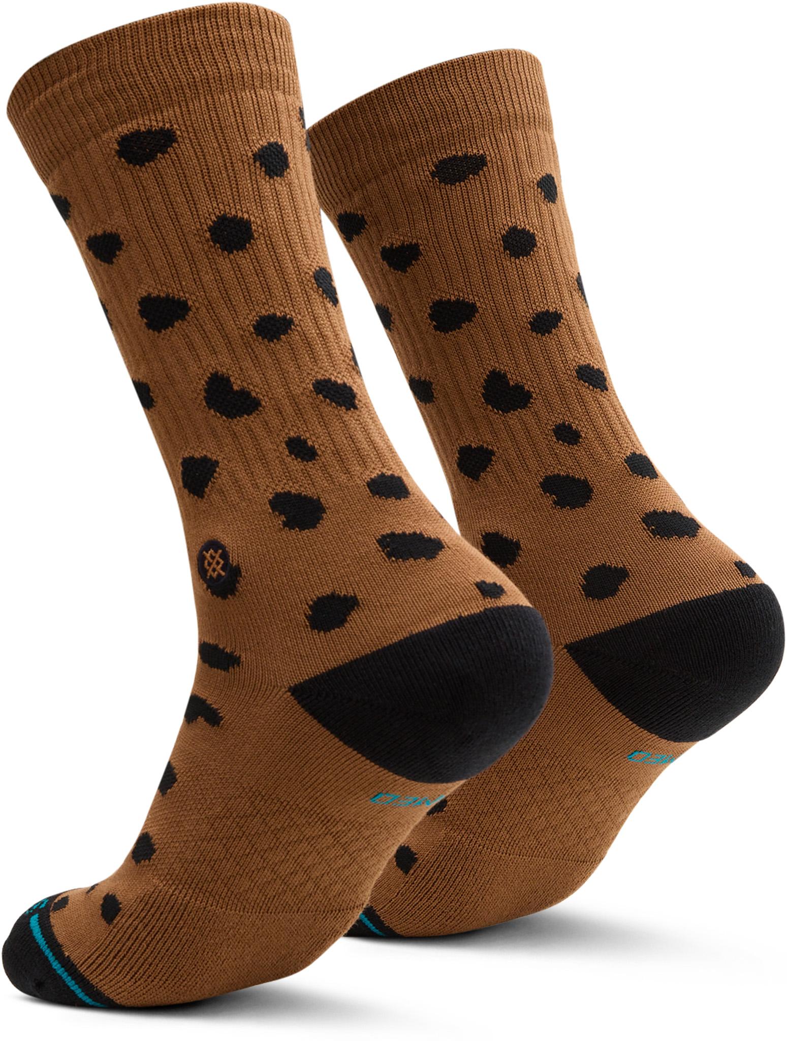 Product gallery image number 4 for product Leopard Crew Socks - Women's
