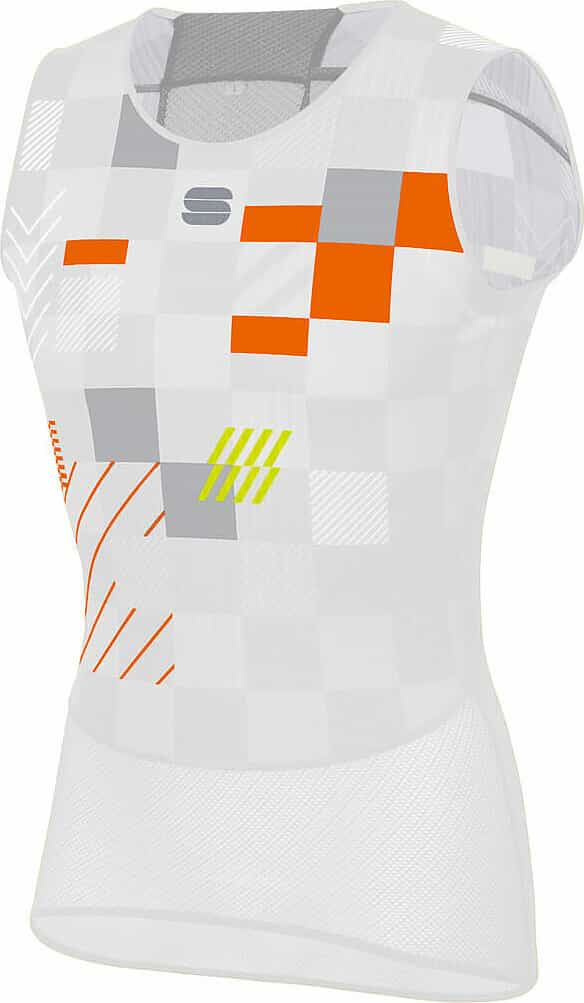 White - Silver - Orange
