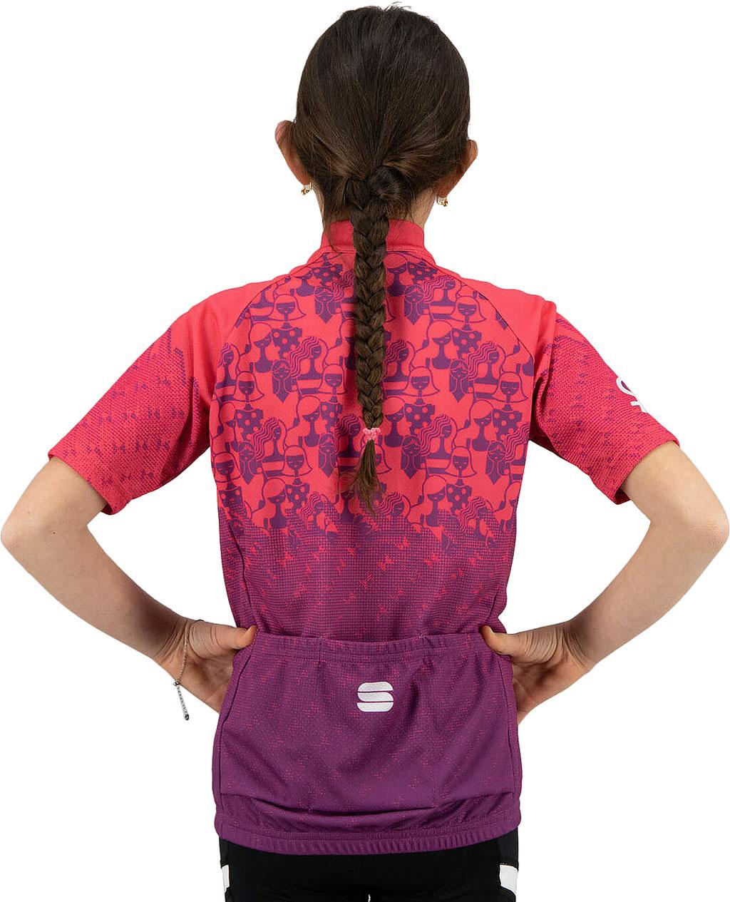 Product gallery image number 3 for product Maillot de vélo Super Girl - Enfant