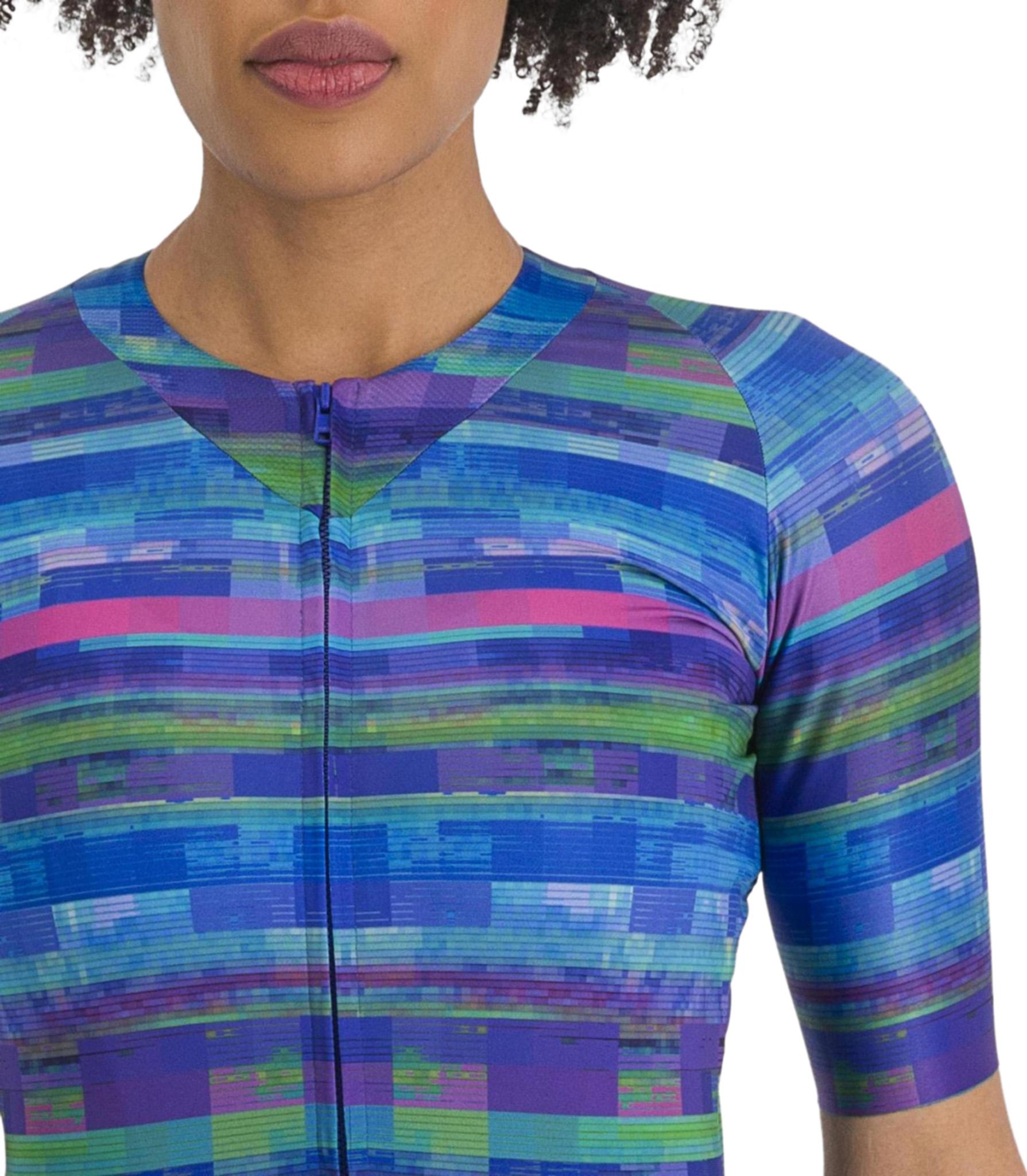 Product gallery image number 3 for product Glitch Bomber Jersey - Women's