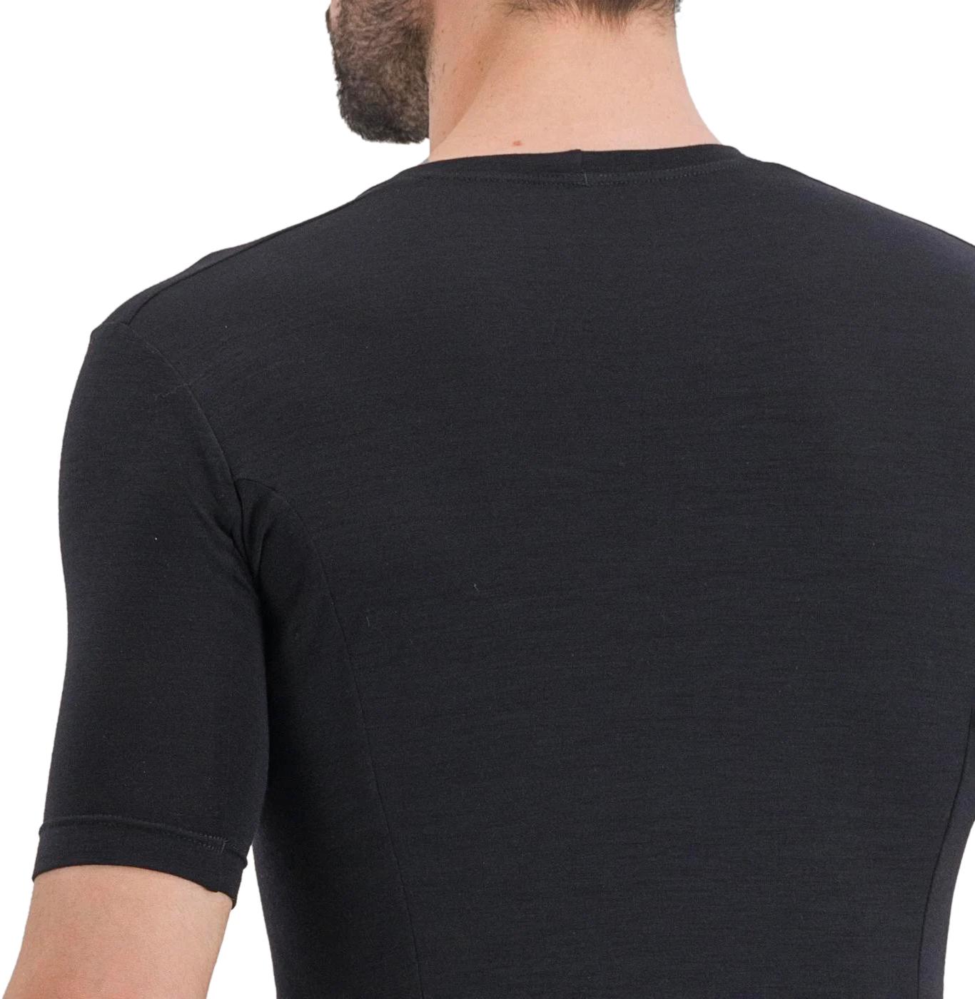 Numéro de l'image de la galerie de produits 4 pour le produit Couche de base à manches courtes en laine mérinos - Homme