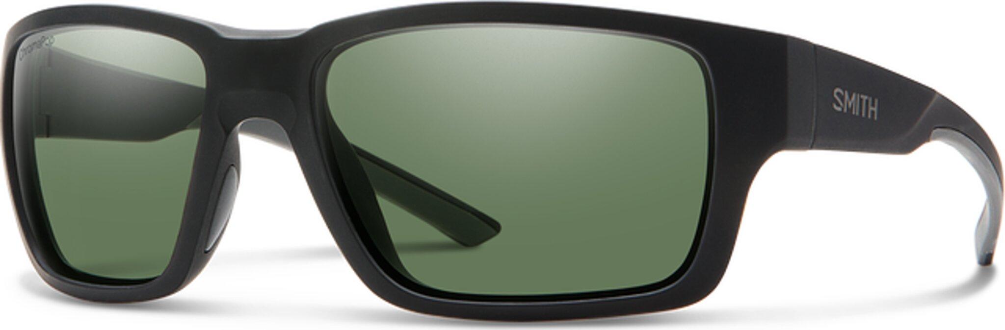 Image de produit pour Lunettes soleil Outback - Matte Black - Lentilles Chromapop Polarized Grey Green - Homme