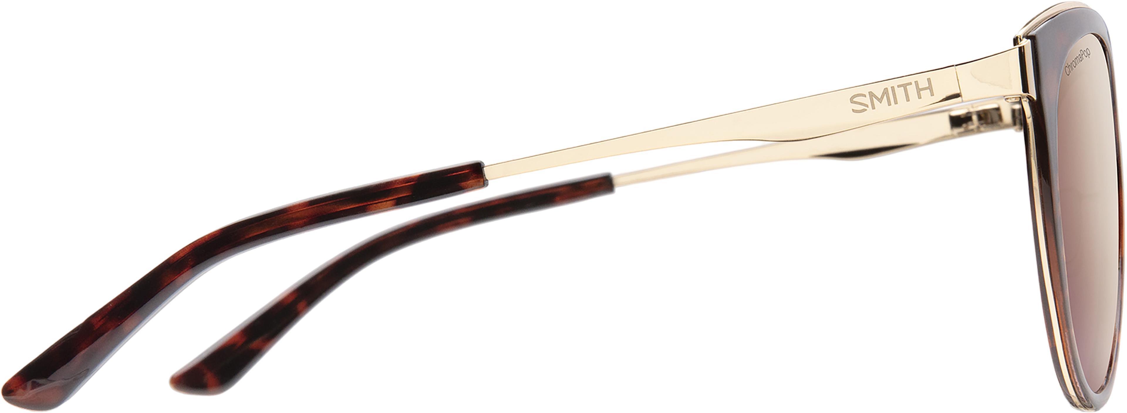Product gallery image number 3 for product Somerset Sunglasses - Tortoise Rose - ChromaPop Polarized Rose Gold Mirror Lens - Women's