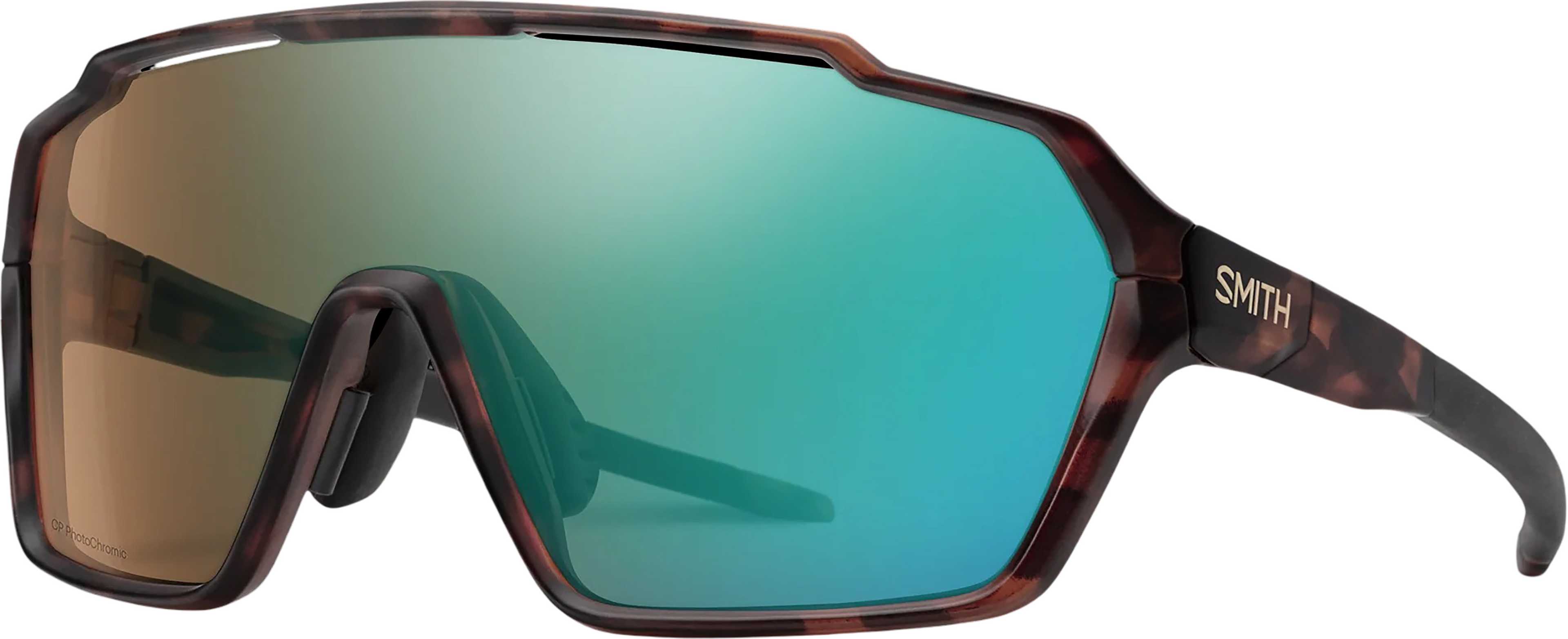 Matte Tortoise - Chromapop Photochromic Brown Opal Mirror Lense - Clear Spare Lense