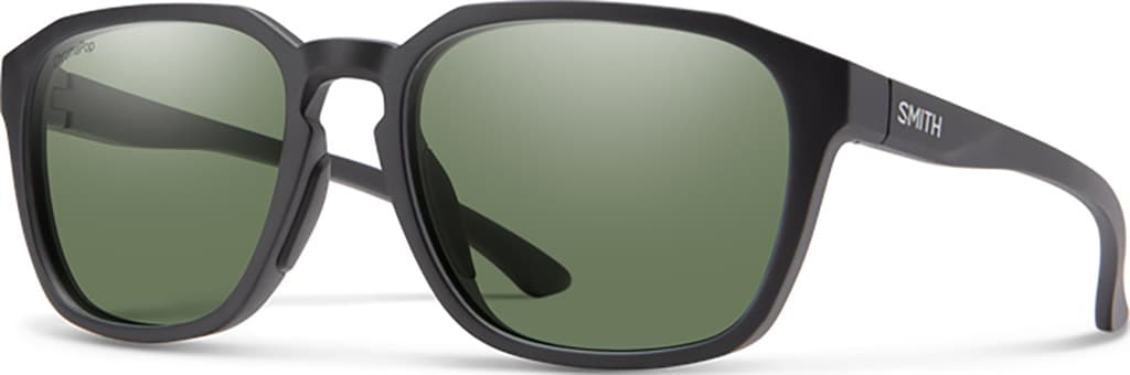 Product image for Contour Sunglasses - Matte Black - Chromapop Polarized Grey Green Lens - Unisex