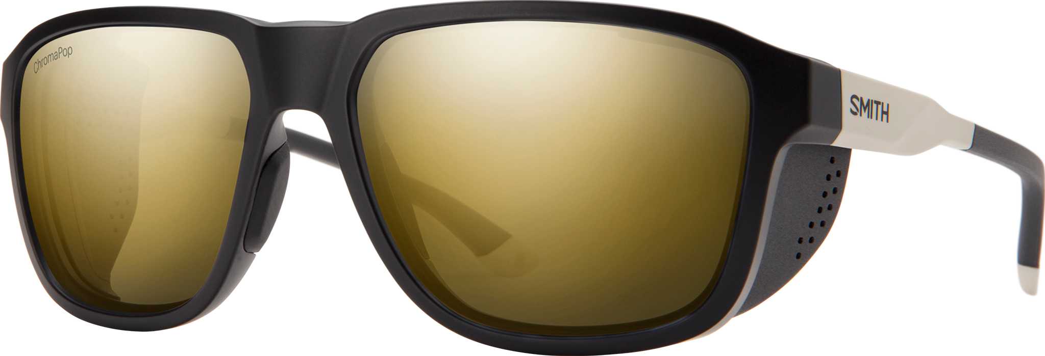 TNF Matte Black - Matte Gardenia White - ChromaPop Polarized Black Gold