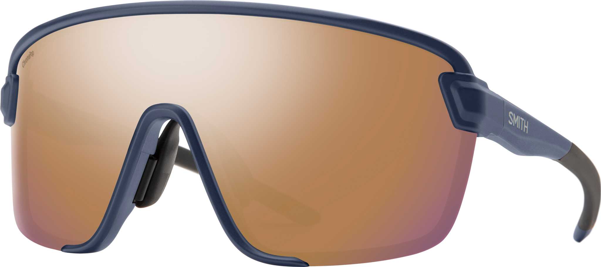 Matte Navy - Rose Gold Mirror