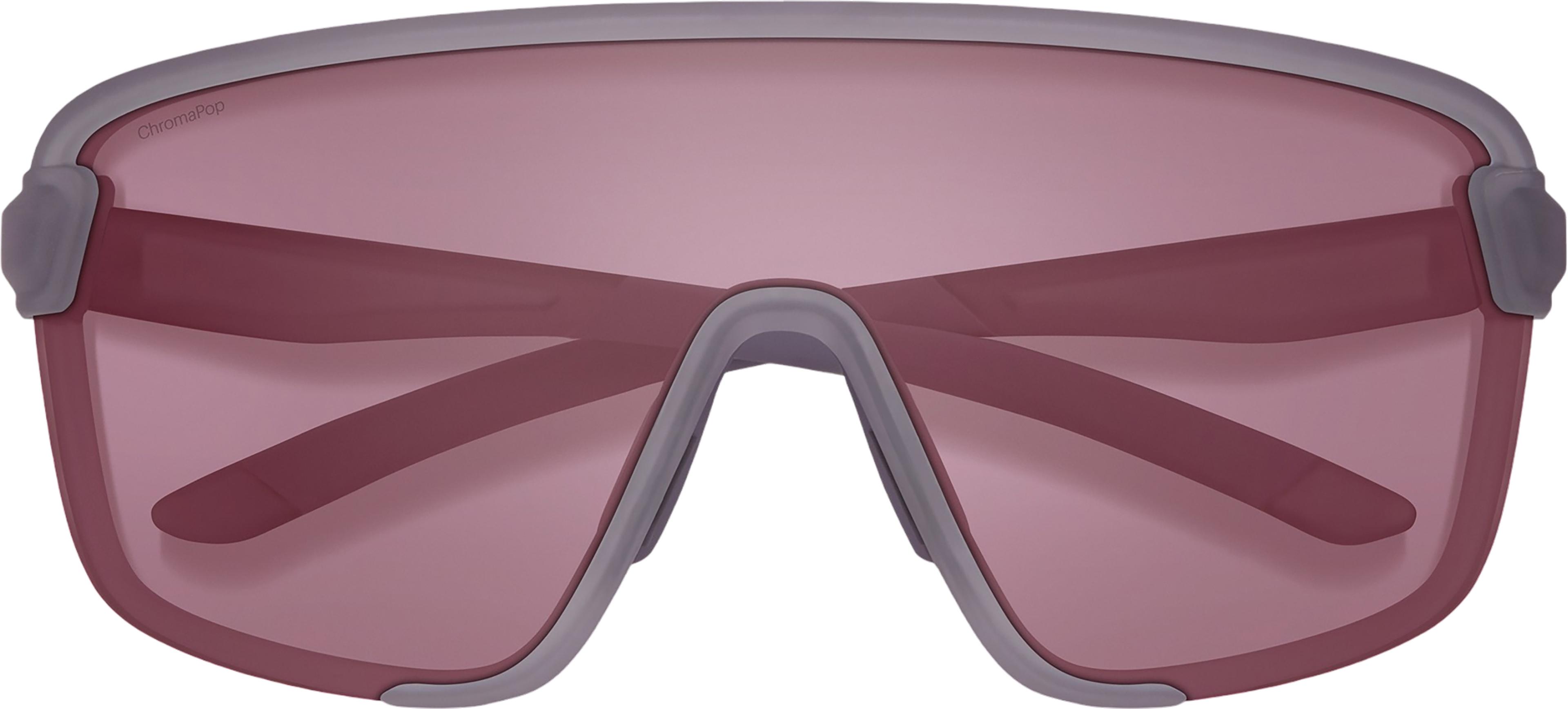 Product gallery image number 3 for product Bobcat Sunglasses - Matte Meteorite Crystal - ChromaPop Low Light Rose Lens