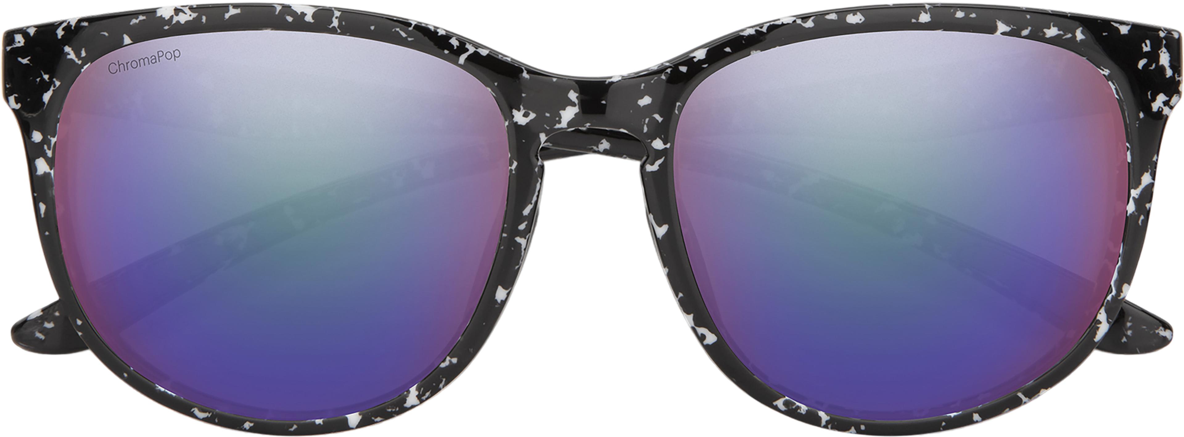 Numéro de l'image de la galerie de produits 2 pour le produit Lunettes de soleil Lake Shasta - Black Marble - Verres ChromaPop Polarized Violet Mirror - Femme
