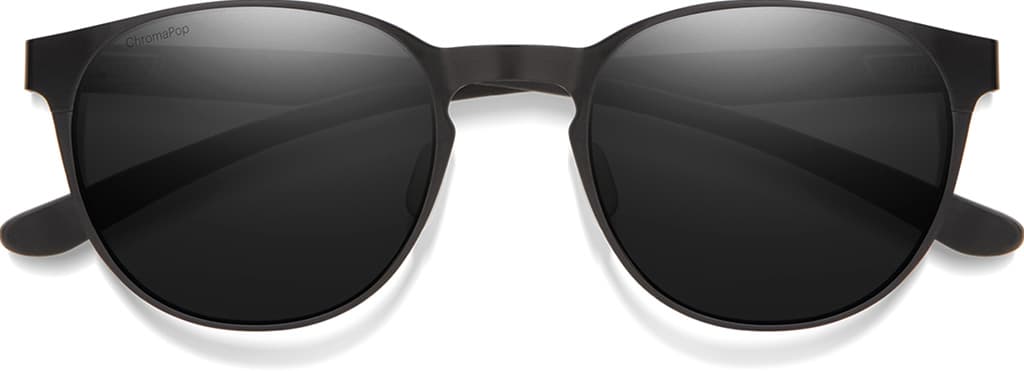Product gallery image number 2 for product Eastbank Metal Sunglasses - Matte Black - ChromaPop Polarized Black Lens - Women's