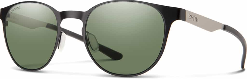 Matte Black - Silver - ChromaPop Polarized Gray Green