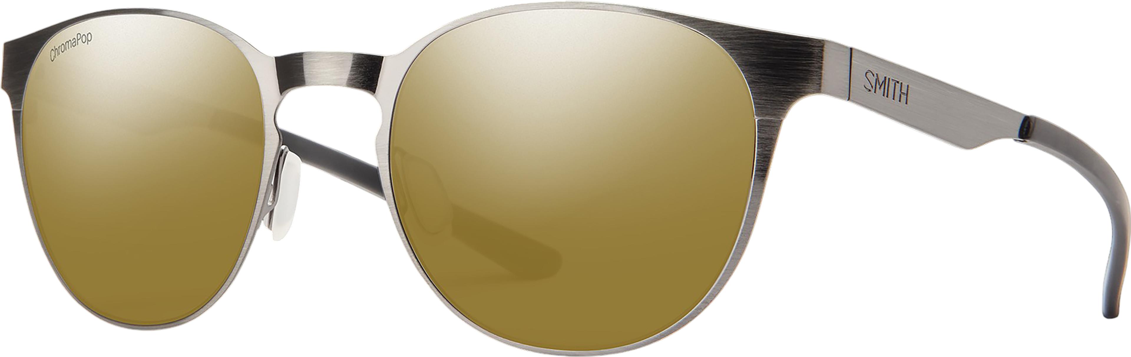 Product image for Eastbank Metal Sunglasses - Brushed Gunmetal - ChromaPop Polarized Bronze Mirror Lens - Women's
