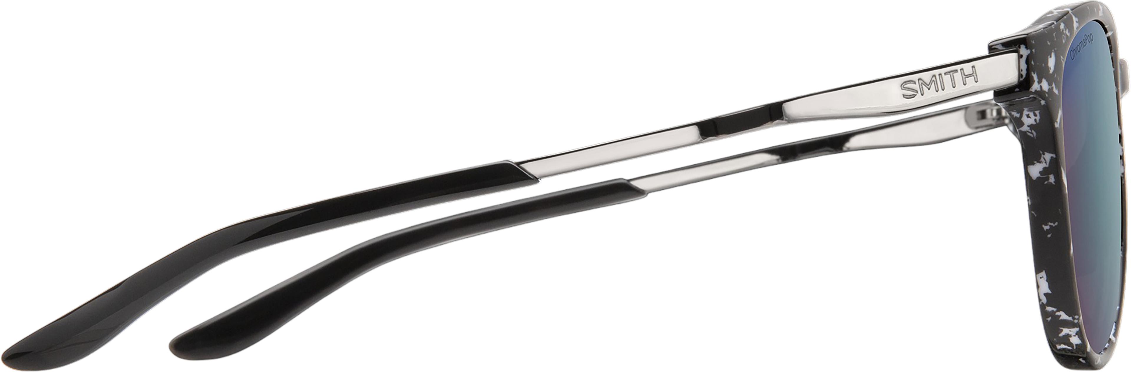 Numéro de l'image de la galerie de produits 2 pour le produit Lunettes de soleil Wander - Black Marble - Verres ChromaPop Polarized Violet Mirror - Femme