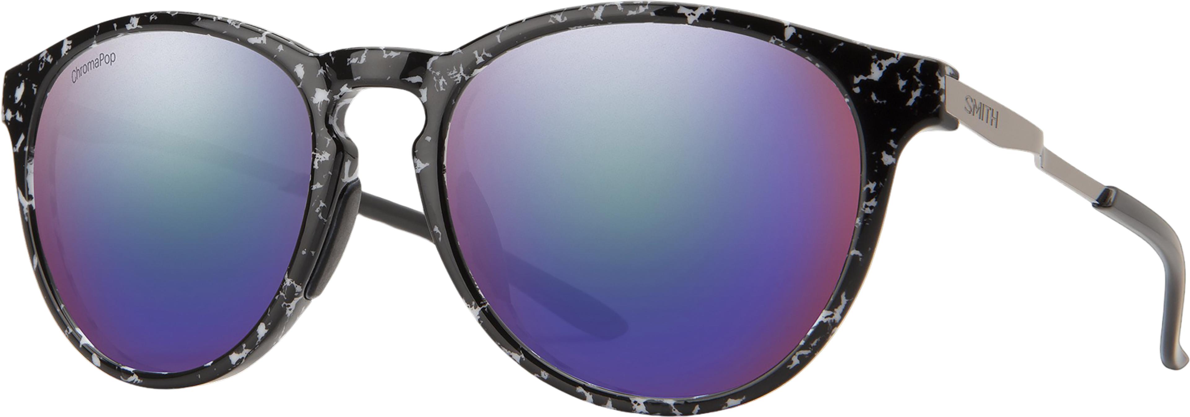 Product image for Wander Sunglasses - Black Marble - ChromaPop Polarized Violet Mirror Lens - Women's