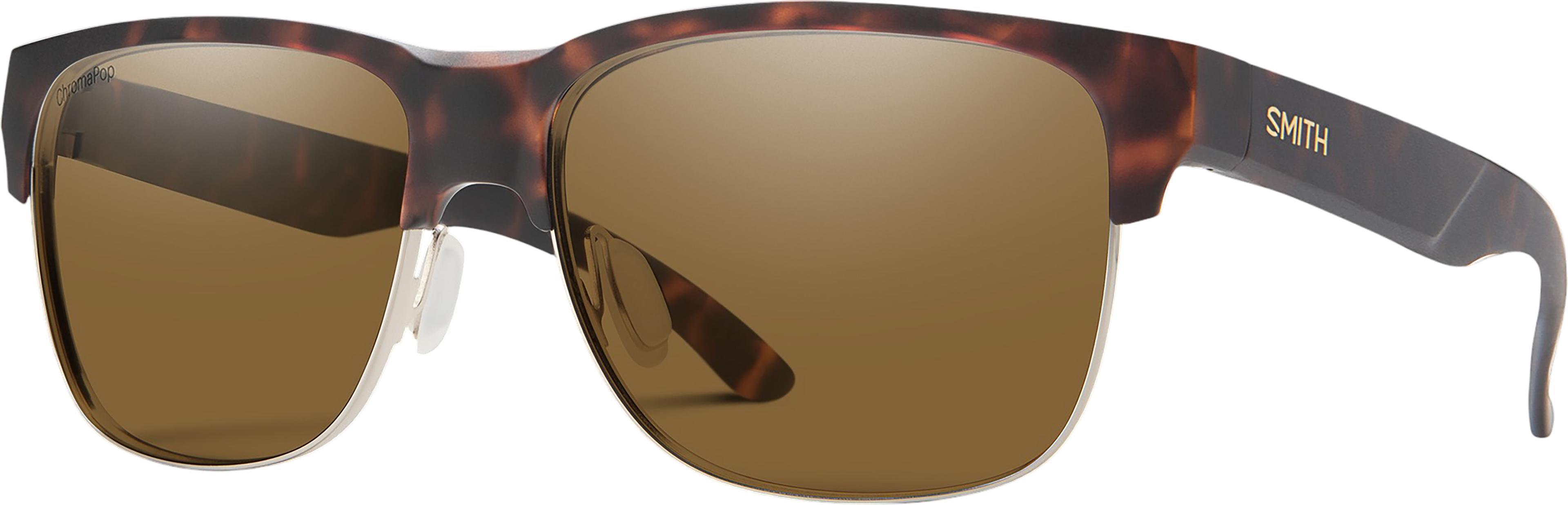 Product image for Lowdown Split Sunglasses - Black - ChromaPop Polarized Gray Green Lens - Unisex