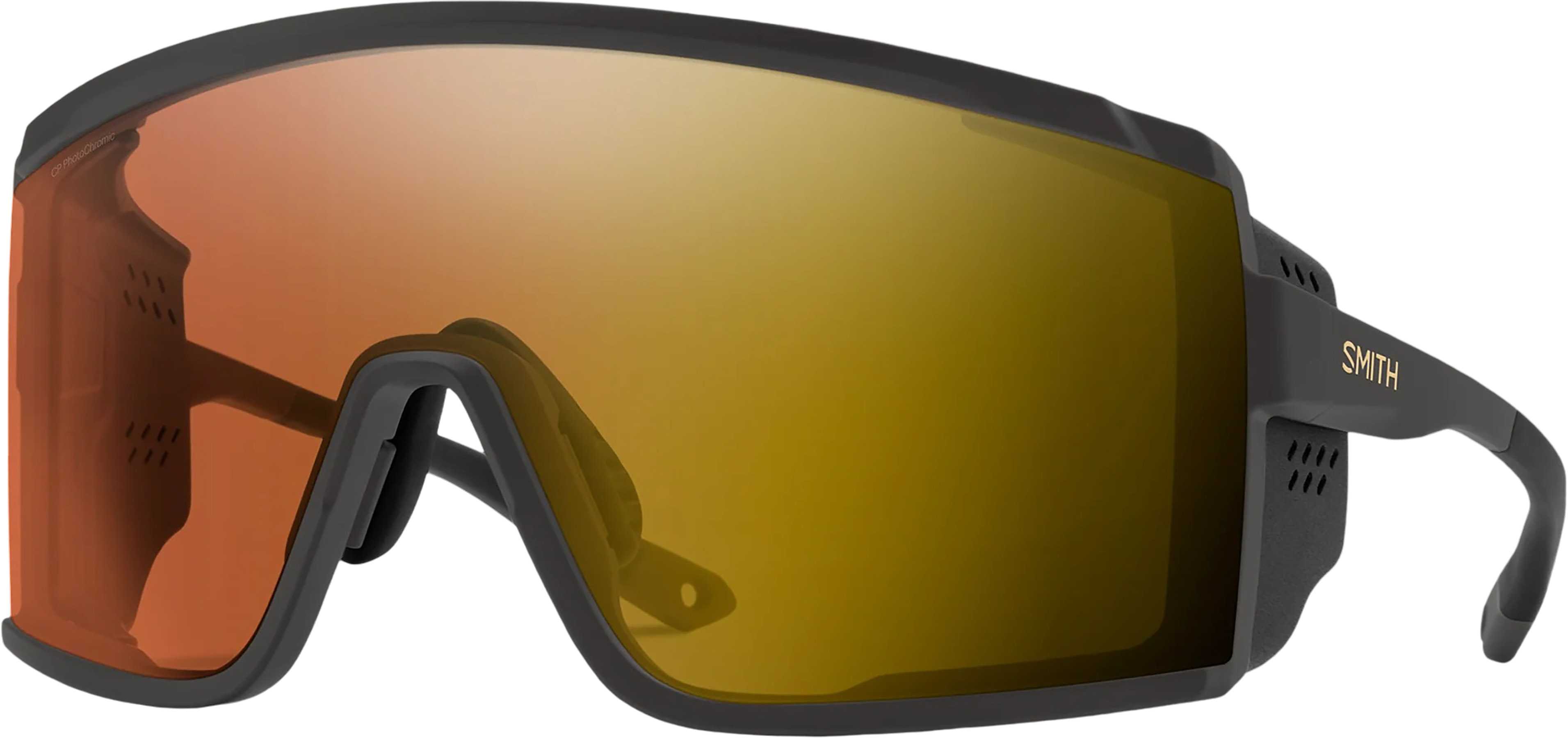 Matte Gravy - Chromapop Glacier Photochromic Copper Gold Mirror Lens - Clear