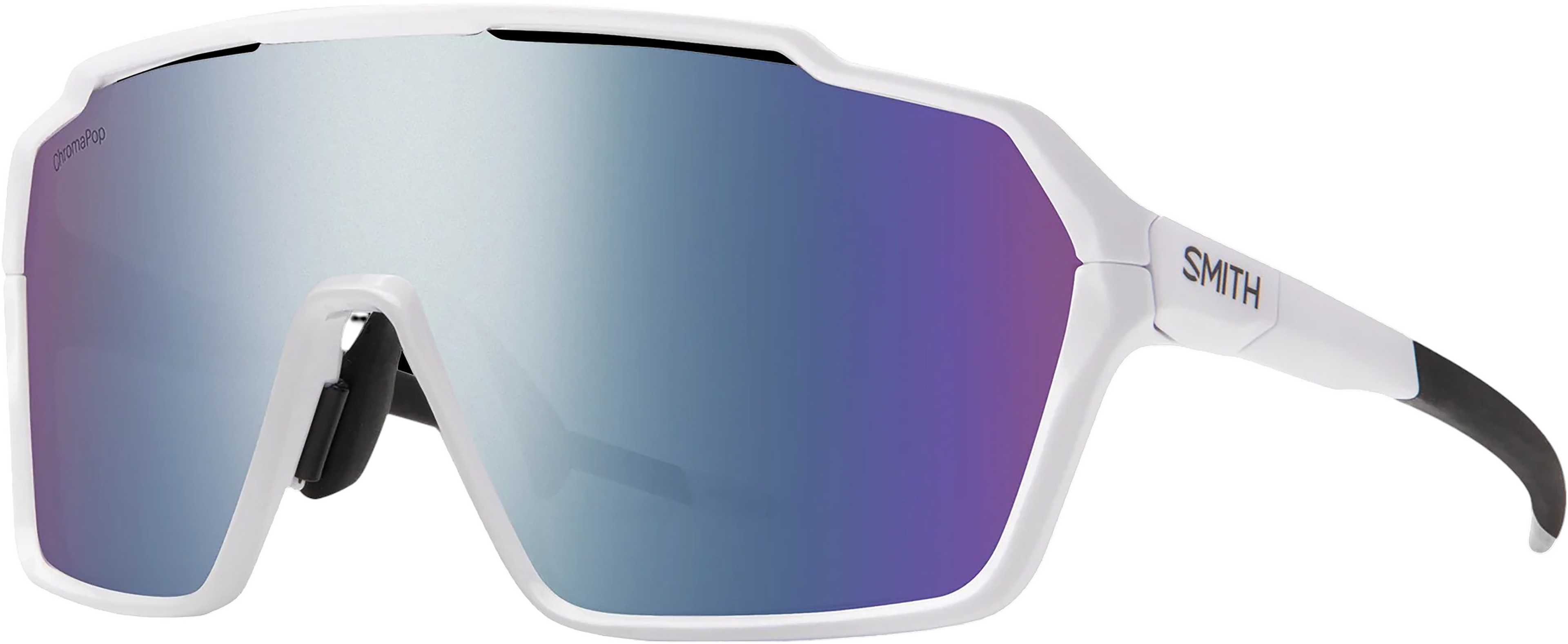 White - Chromapop Violet Mirror Lense - Clear Spare Lense