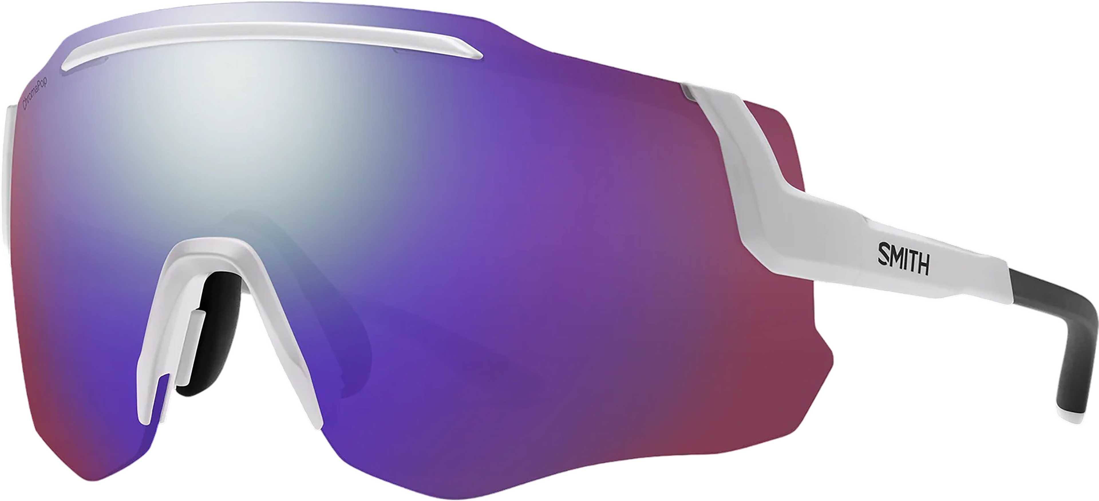 White - Chromapop Violet Mirror Lense - Clear Spare Lense