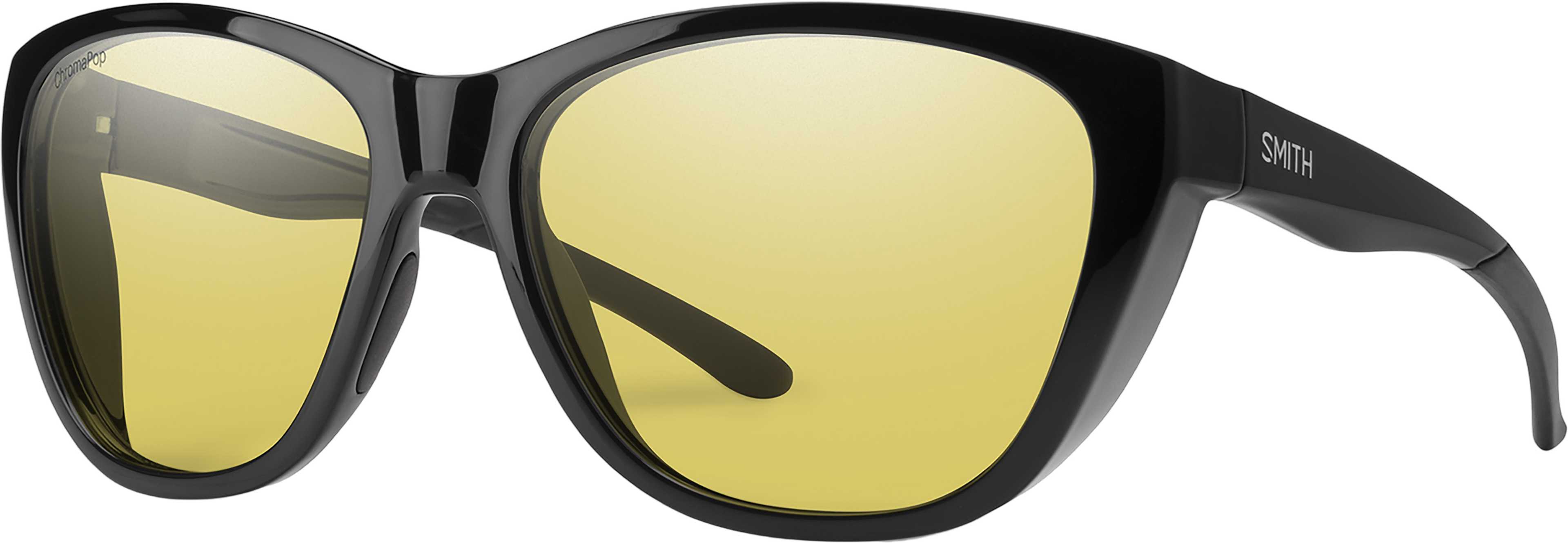 Product image for Shoal Sunglasses - Black - ChromaPop Glass Polarized Low Light Yellow Lens - Women's