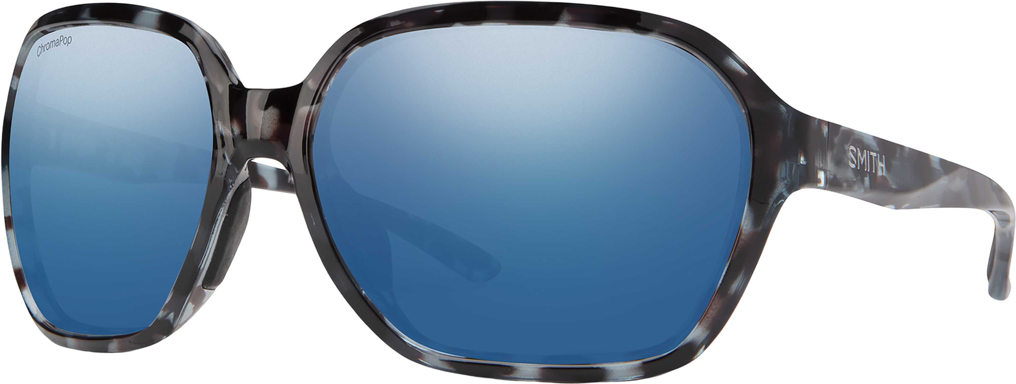 Product image for Whitney Sunglasses - Sky Tortoise - ChromaPop Polarized Blue Mirror Lens - Women's