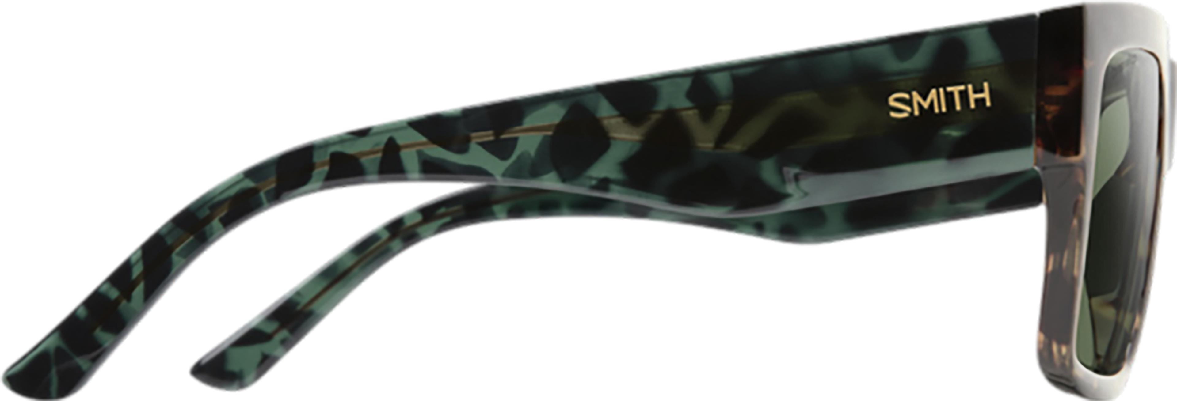 Product gallery image number 3 for product Lineup Sunglasses - Alpine Tortoise - ChromaPop Polarized Gray Green Lens - Men's