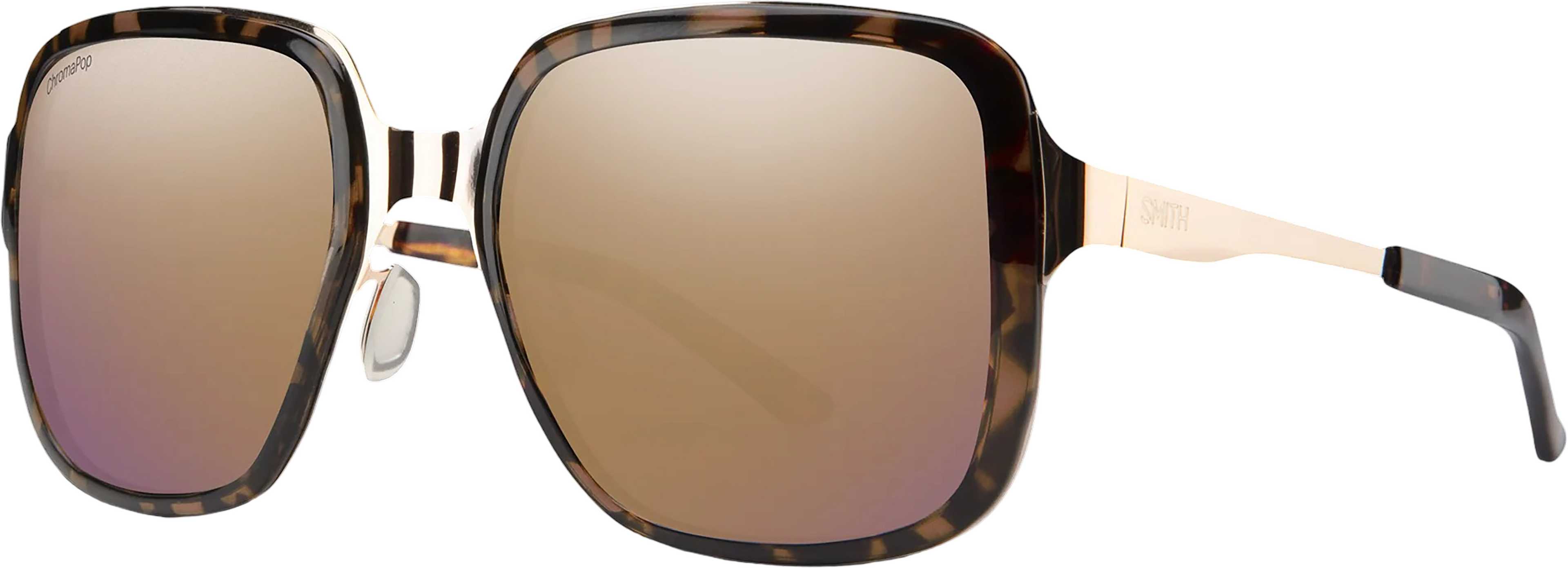 Tortoise Rose - Chromapop Polarized Rose Gold Mirror Lense