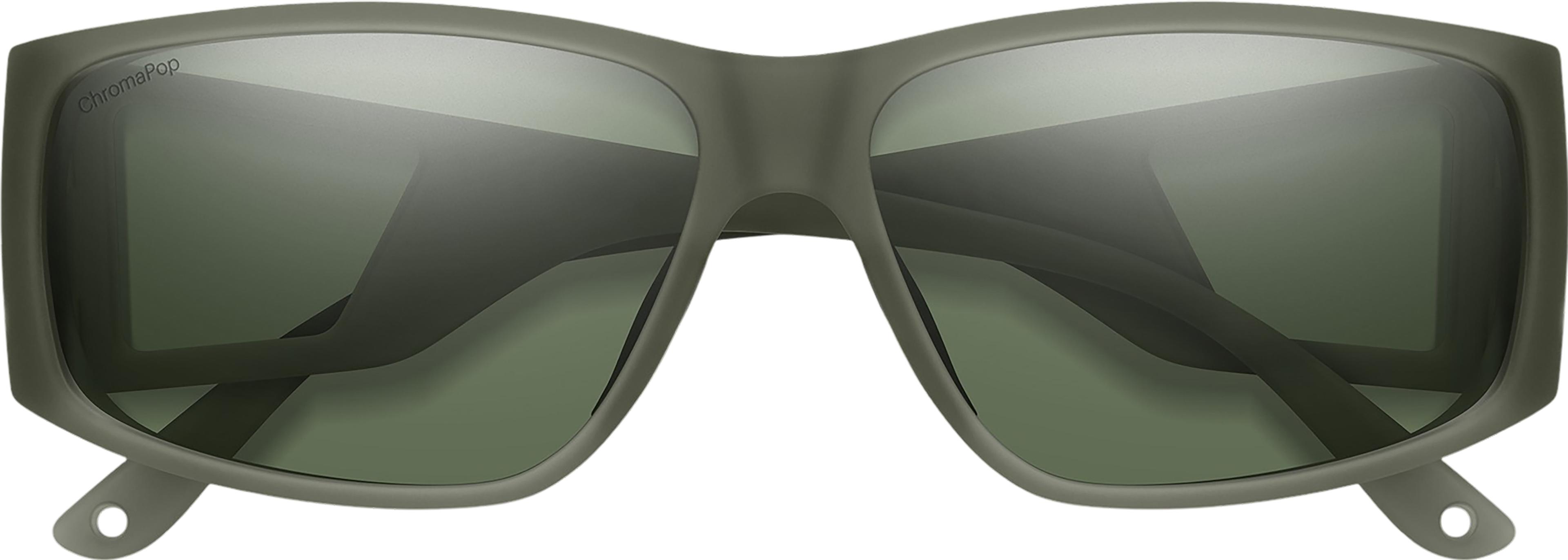 Numéro de l'image de la galerie de produits 3 pour le produit Lunettes de soleil Monroe Peak - Verres Matte Moss Crystal - ChromaPop Polarized Gray Green