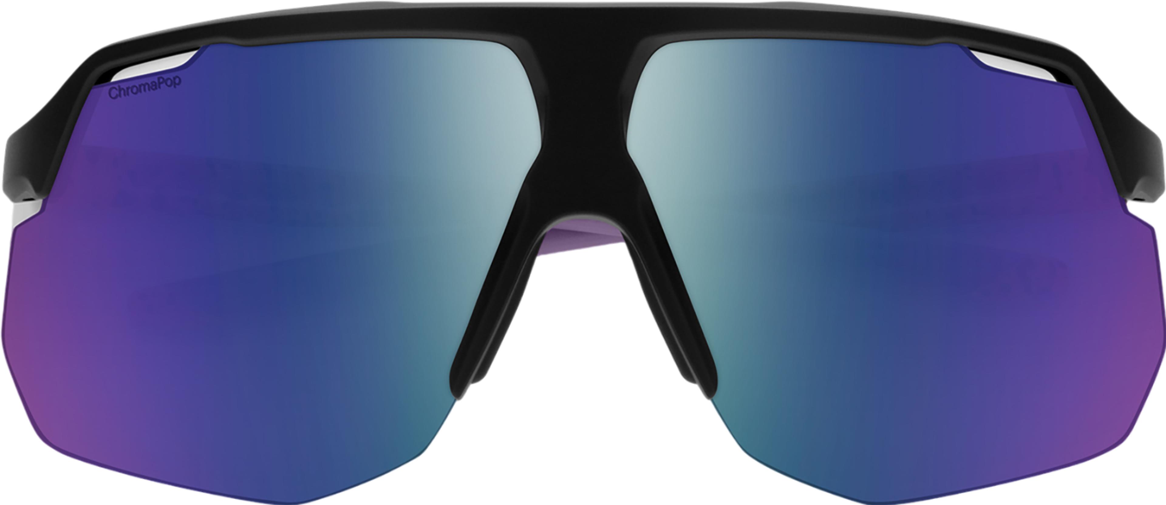 Product gallery image number 2 for product Motive Sunglasses - Black - ChromaPop Red Mirror Lens - Unisex