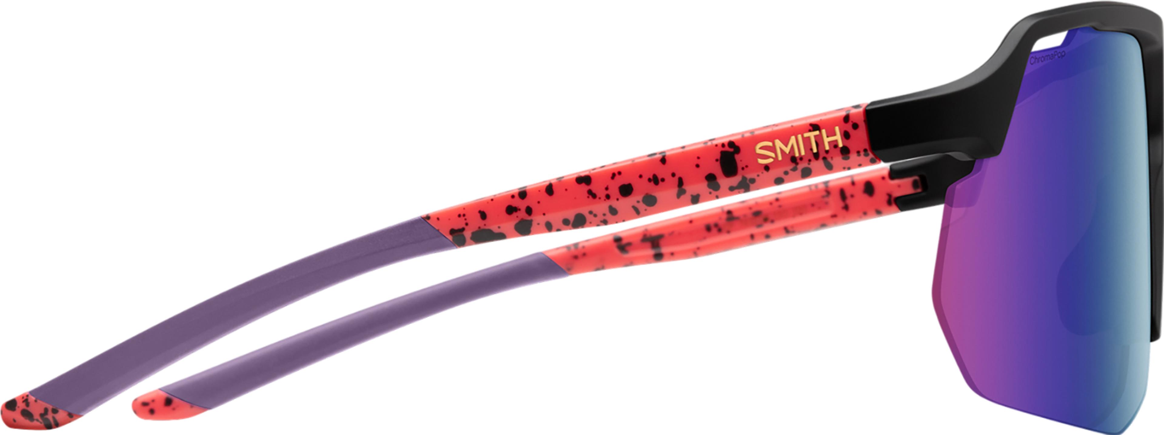 Product gallery image number 3 for product Motive Sunglasses - Black - ChromaPop Red Mirror Lens - Unisex
