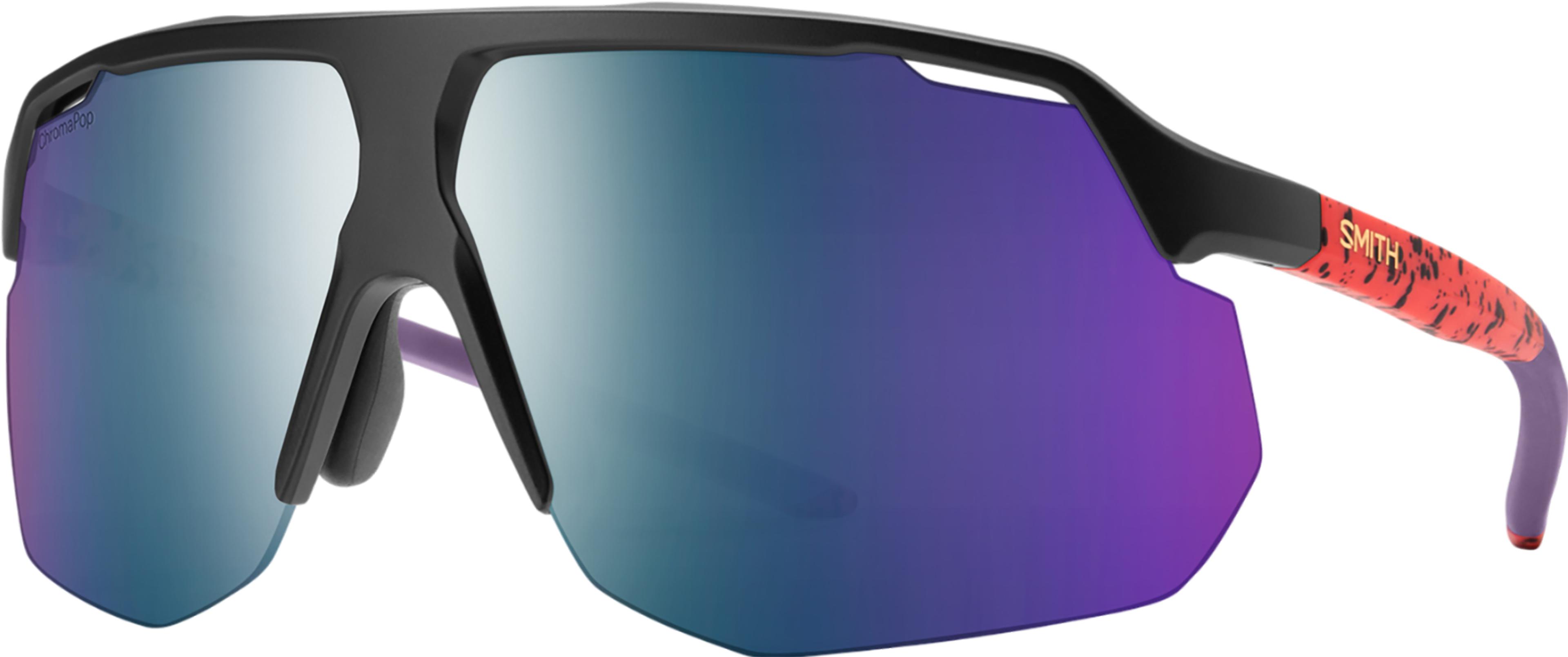Numéro de l'image de la galerie de produits 1 pour le produit Lunettes de soleil Motive - Black - Verres ChromaPop Red Mirror - Unisexe