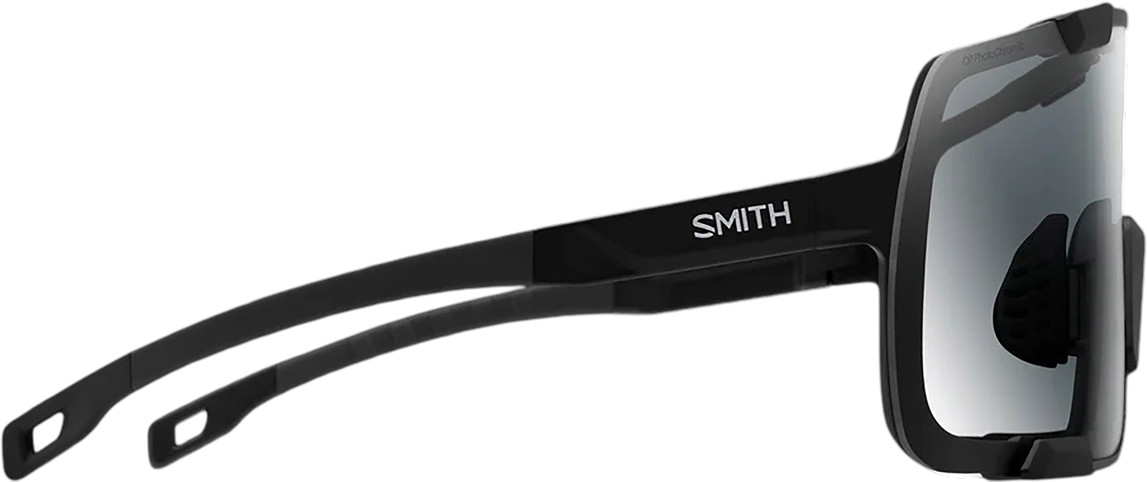 Product gallery image number 3 for product Syncline Sunglasses - Matte Black - ChromaPop Photochromic Clear To Gray Lens - Unisex