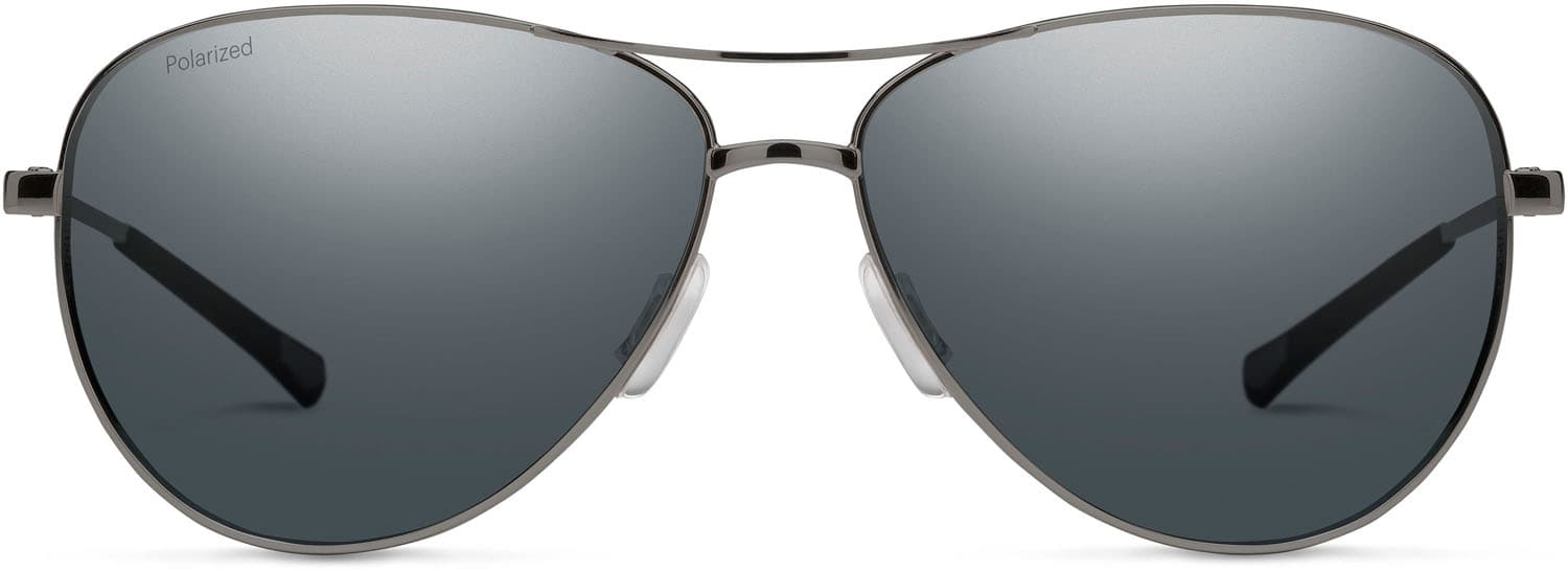 Product gallery image number 3 for product Langley Sunglasses - Dark Ruthenium - Polarized Gray - Unisex