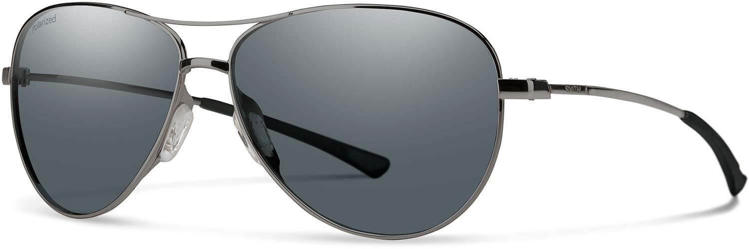 Product image for Langley Sunglasses - Dark Ruthenium - Polarized Gray - Unisex