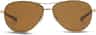 Colour: Gold - Chromapop Polarized Brown Lens