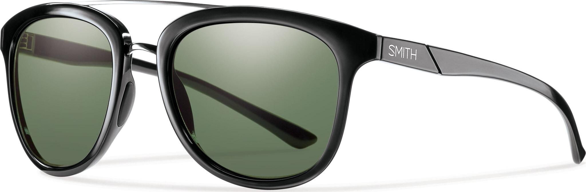 Product gallery image number 1 for product Clayton - Black - Chromapop Polarized Gray Green Lens Sunglasses