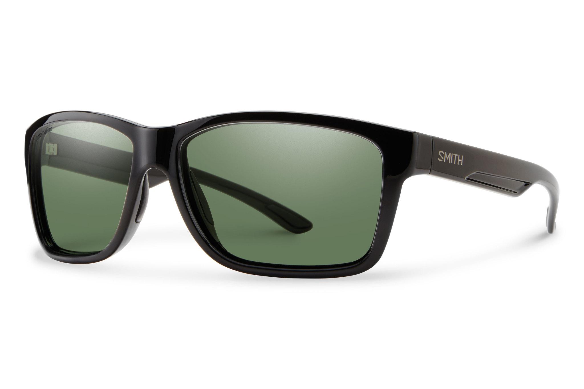 Product gallery image number 1 for product Drake Sunglasses - Black Frame - Chromapop Polarized Gray Green Lens