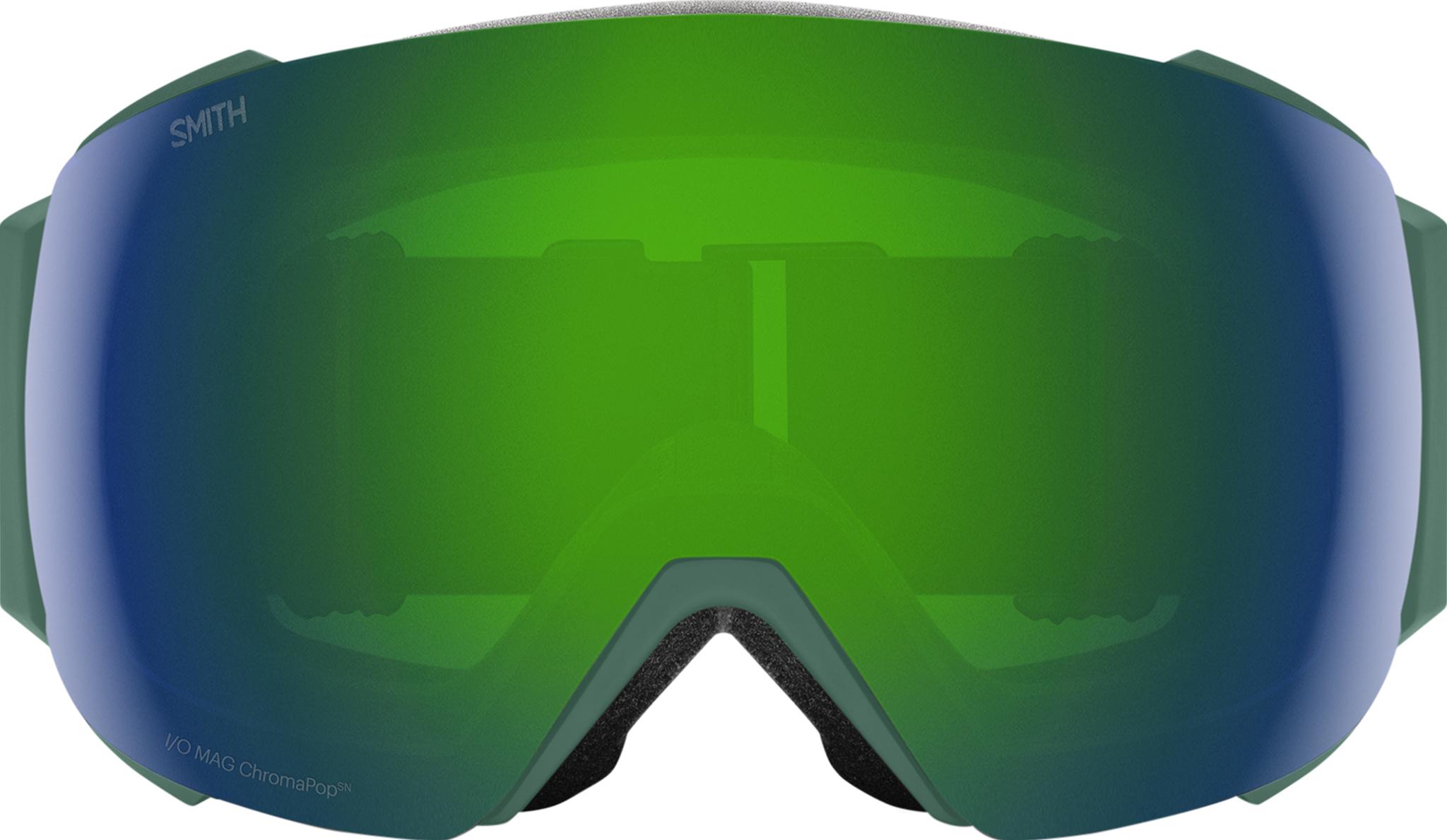 Product gallery image number 7 for product I/O Mag Goggles - AC Bobby Brown - ChromaPop Sun Green Mirror Lens