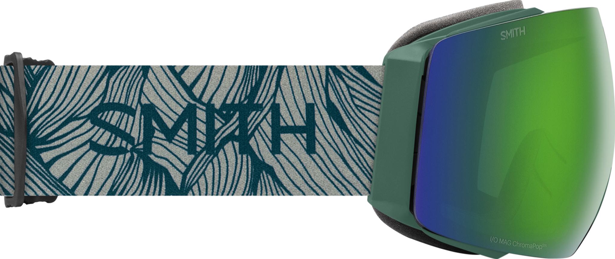 Product gallery image number 5 for product I/O Mag Goggles - AC Bobby Brown - ChromaPop Sun Green Mirror Lens