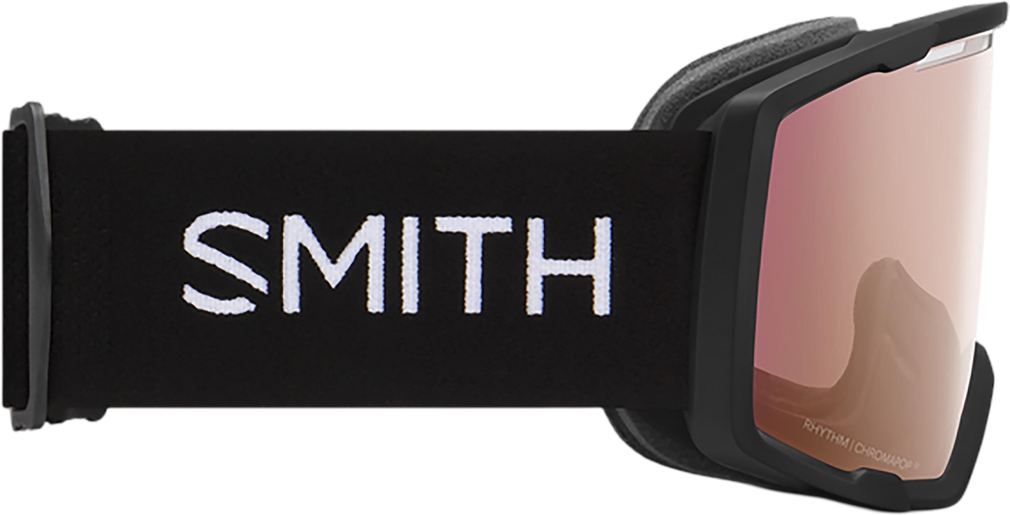 Product gallery image number 4 for product Rhythm MTB Goggles - Black - ChromaPop Contrast Rose Flash Lens
