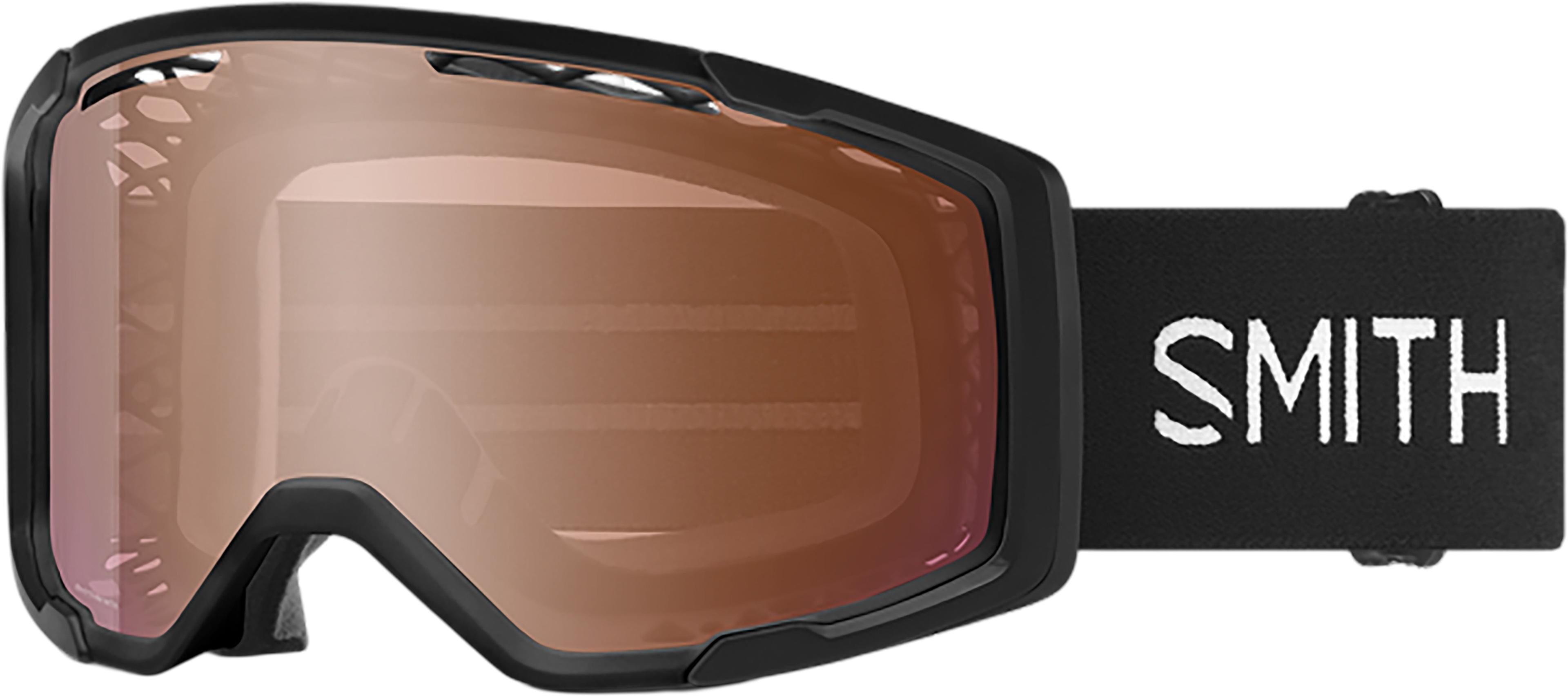 Product gallery image number 1 for product Rhythm MTB Goggles - Black - ChromaPop Contrast Rose Flash Lens