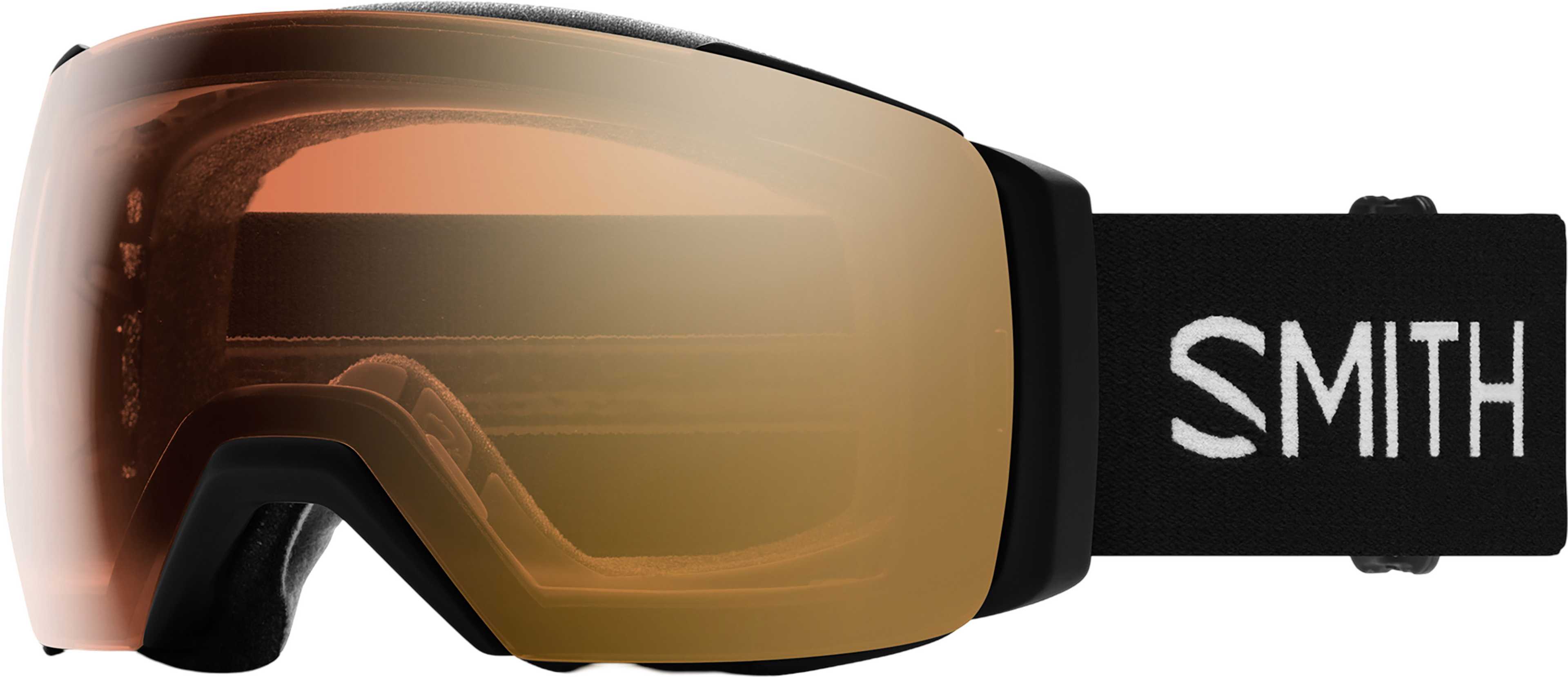 Product image for I/O Mag XL Goggles - Black - ChromaPop Pro Photochromic Gold Mirror Lens - Men's